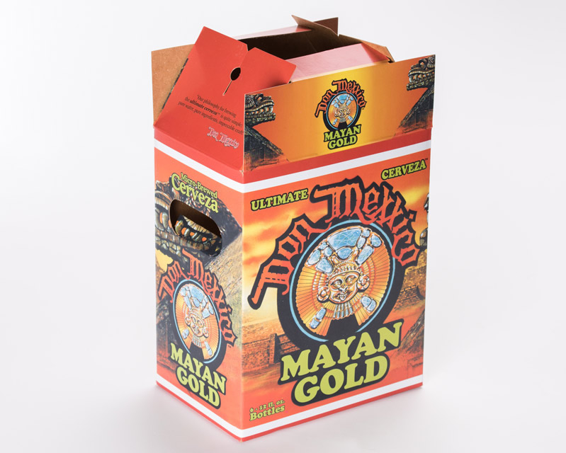 Beer box folding cartons